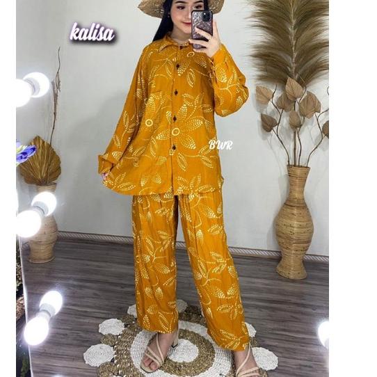 Stok terbatas.. BATIK BWR SETELAN TERBARU, SETELAN RAYON, DRESS SETELAN CELANA PANJANG, CP LP RAYON 