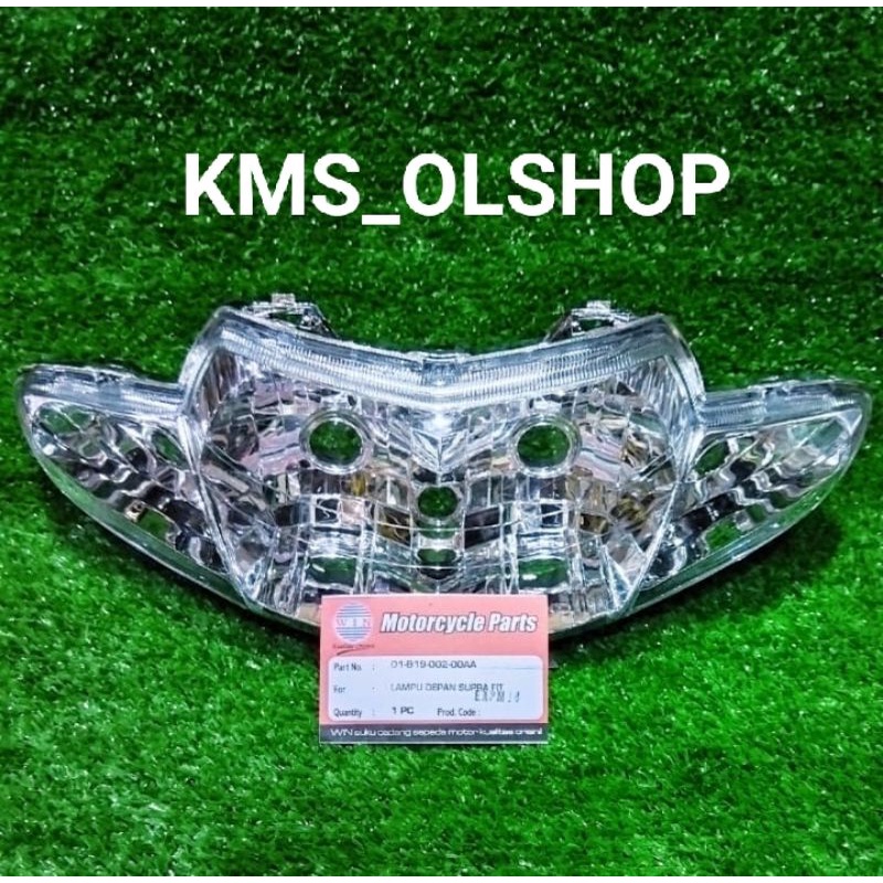 Lampu Depan Supra Fit Lama / Reflector Supra Fit Lama / Head Lamp Supra Fit Lama merk Win