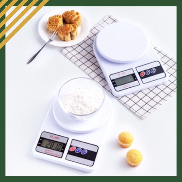 Timbangan Dapur Digital - Timbangan Kue Digital SF-400 7kg Free Battery COD IJN