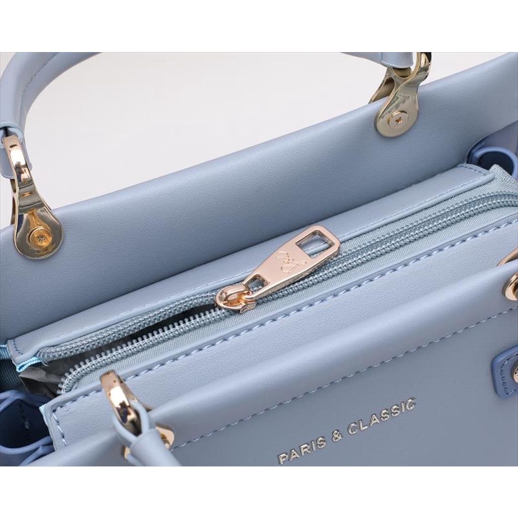 Paris Classic Tas Wanita Import Branded Original Terbaru Handbag Selempang Wanita Top Handle Bag Tas Fashion Wanita Import [PC 3158]