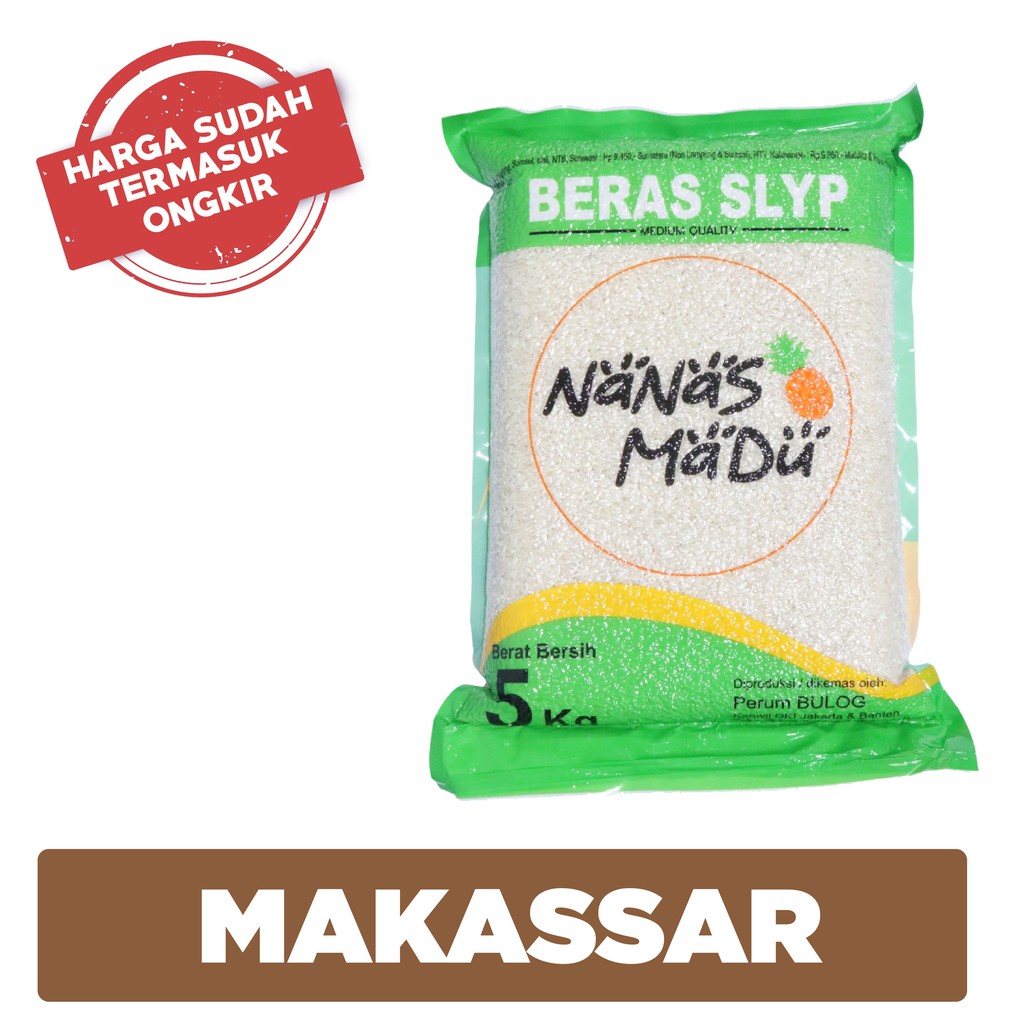 

Beras Medium Nanasmadu 5 Kg - MKS (Harga + Ongkir)