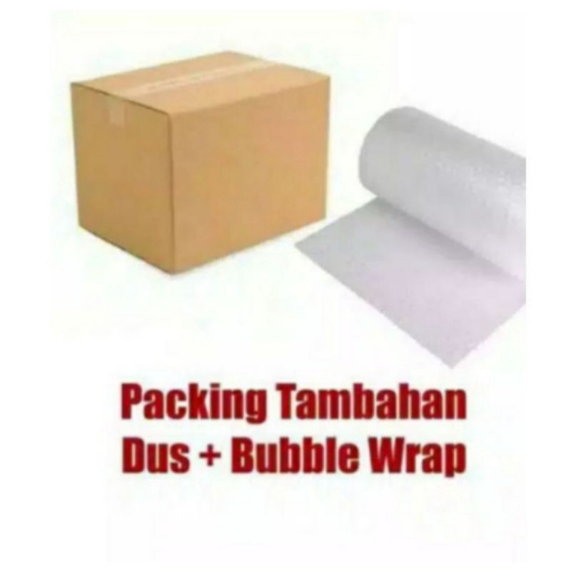 

Packing Tambahan Dus+Bumble wrap