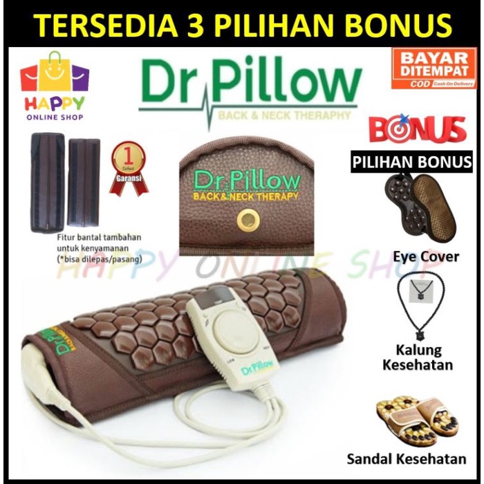 Bantal Leher - Dr Pillow Bantal Terapi Kesehatan Pinggang Dan Leher Dr. Pillow