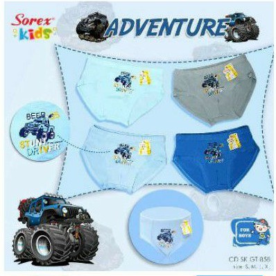 Celana Dalam Anak for Boy 2-4yo &amp; 4-6yo