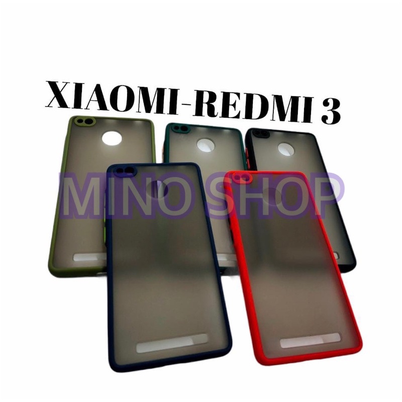 SOFTCASE XIAOMI REDMI 3 3s 3pro - HARDCASE DOVE MYCHOICE PLUS PELINDUNG KAMERA - AERO CASE
