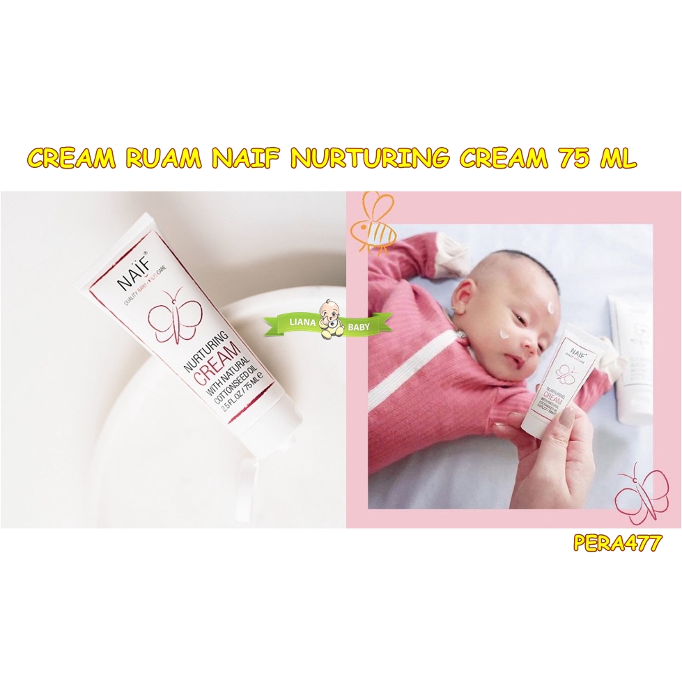 PERA477 CREAM RUAM BAYI NAIF NURTURING CREAM 75 ML exp 10/2023