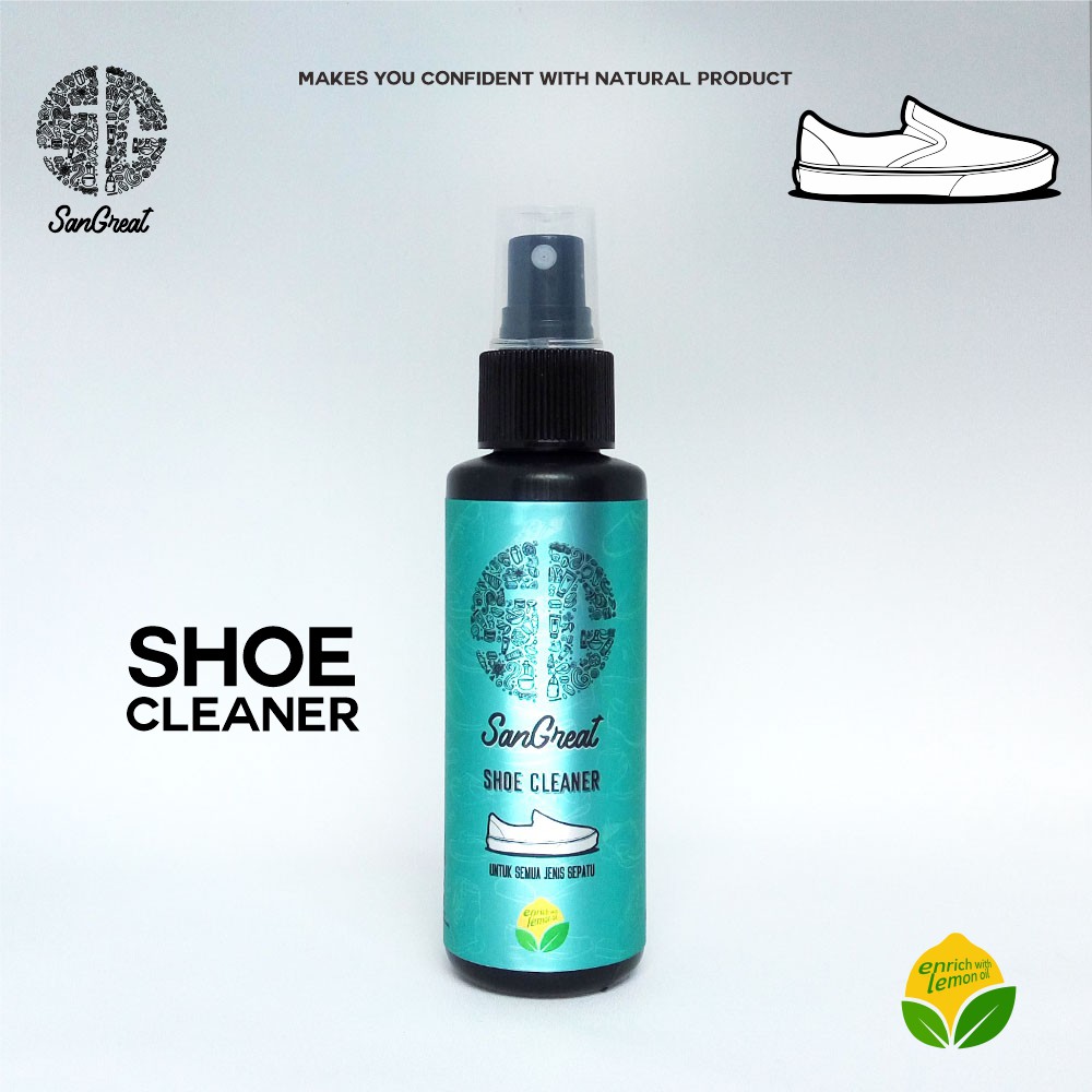 Sangreat foam shoe cleaner Pembersih sepatu-laundry sepatu  SanGreat tanpa bilas prakis