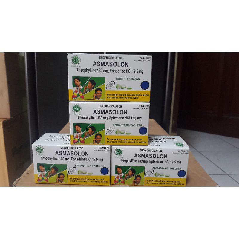 asmasolon 1 box 100 tablet