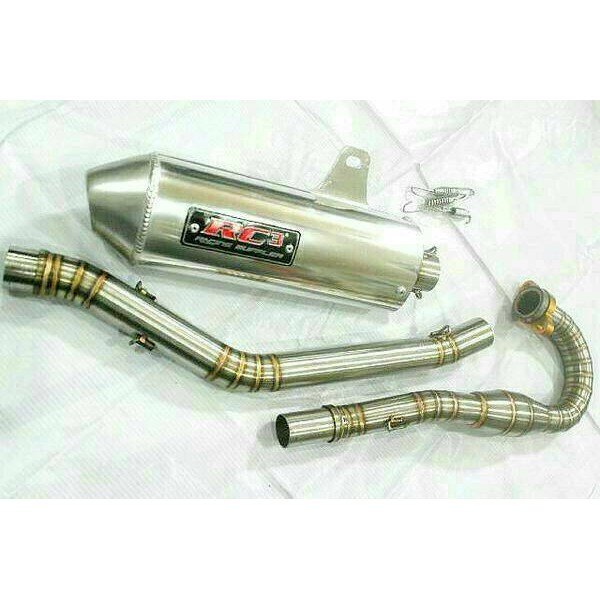 knalpot klx rcX full system klx 150 dtracker RC3