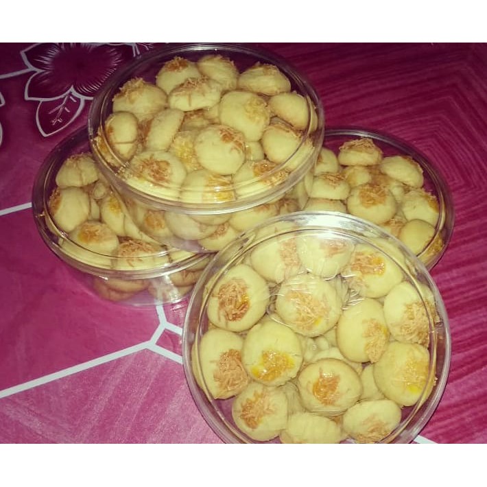 

KUE NASTAR BUTTER WISMAN 500 gr ISI NANAS (100% HOMEMADE) | TOPPING KEJU | TANPA PEMANIS & PENGAWET