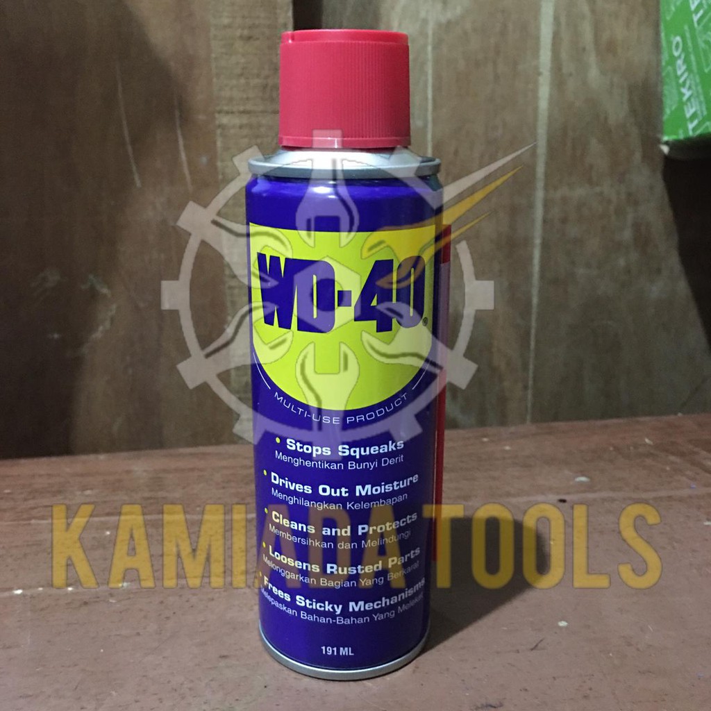 WD 40 191ml/ Pelumas Anti Karat WD 40/ Pelumas Serba Guna WD 40