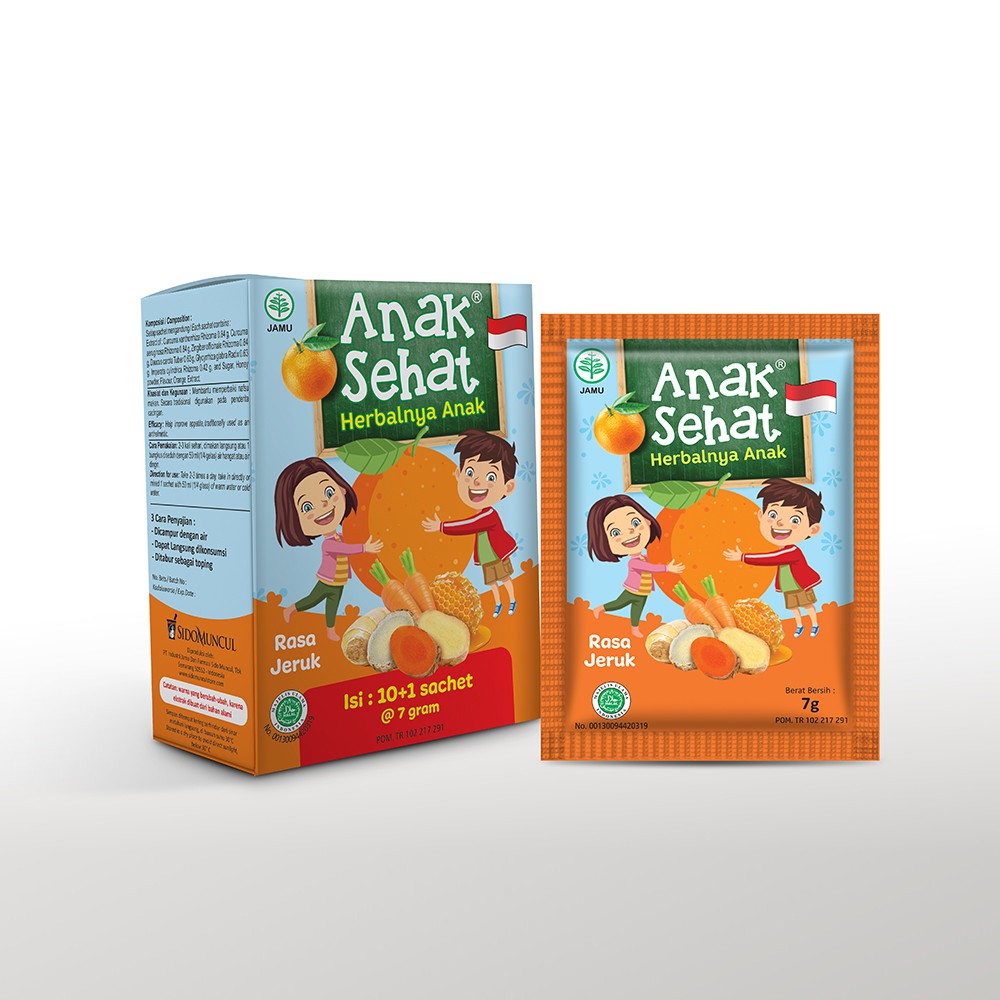 Anak Sehat Jeruk 2x11's - Meningkatkan Nafsu Makan
