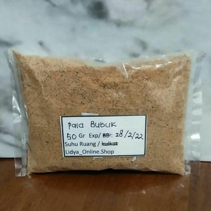 

Pala Bubuk 50 gr/Bumbu Masakan/Nugget/Sop/Perkedel