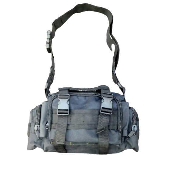 Tas Selempang Hitam Brimob Sling Bag Tactical