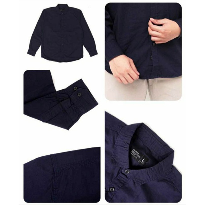 NEW BALOFA KATUN SHANGHAI/ kemeja polos pria