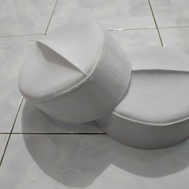 Peci putih kalbut super tinggi 6 cm