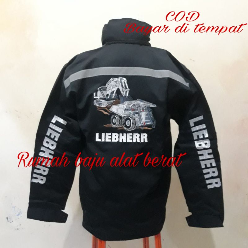 Jaket Liebherr / jaket alat berat / baju alat berat