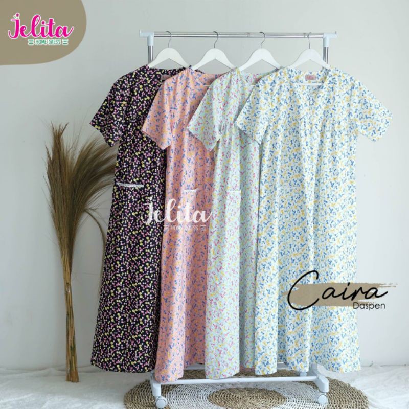 Jelita homedress daster pendek katun jepang caira