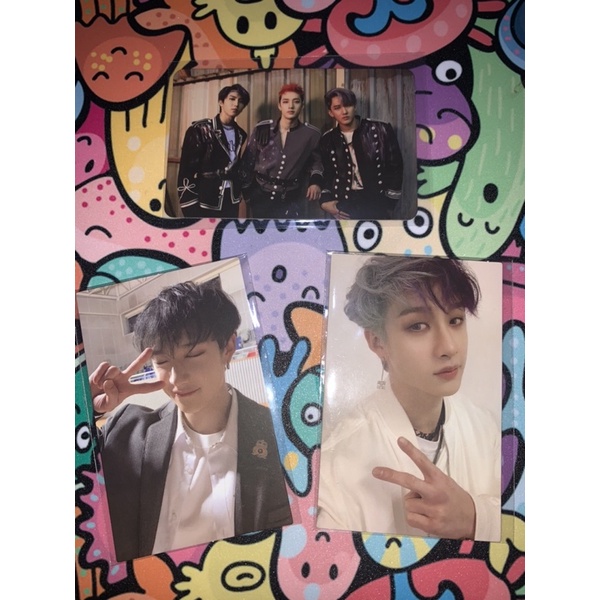 [SET 3 PC] bangchan Member Copy go live (Memcop Chan), concept b go live bangchan, 3 racha in life