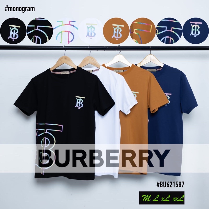 KAOS PRIA IMPORT MODEL BURBERRY PREMIUM HIGH QUALITY
