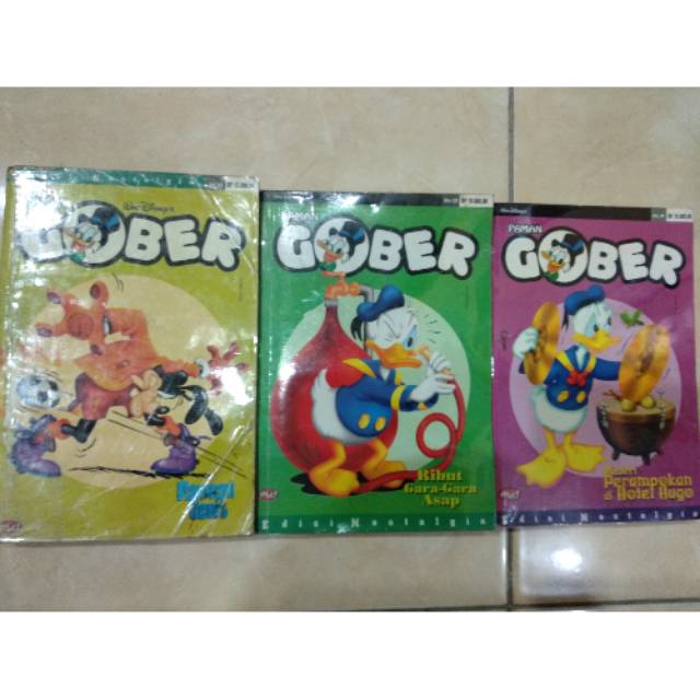 Gober bebek edisi nostalgia set 3bk