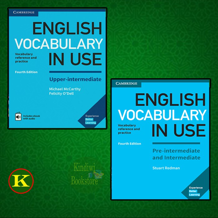 English Vocabulary in Use Pre-Intermediate and Intermediate &  Vocabulary in Use. Upper-Intermediate