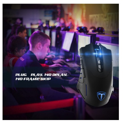 Mpow Pictek Gaming Mouse with Mouse Pad, Programmable