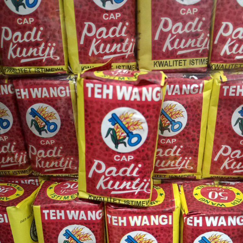 

Cap Padi Kuntji Teh Wangi 50gr