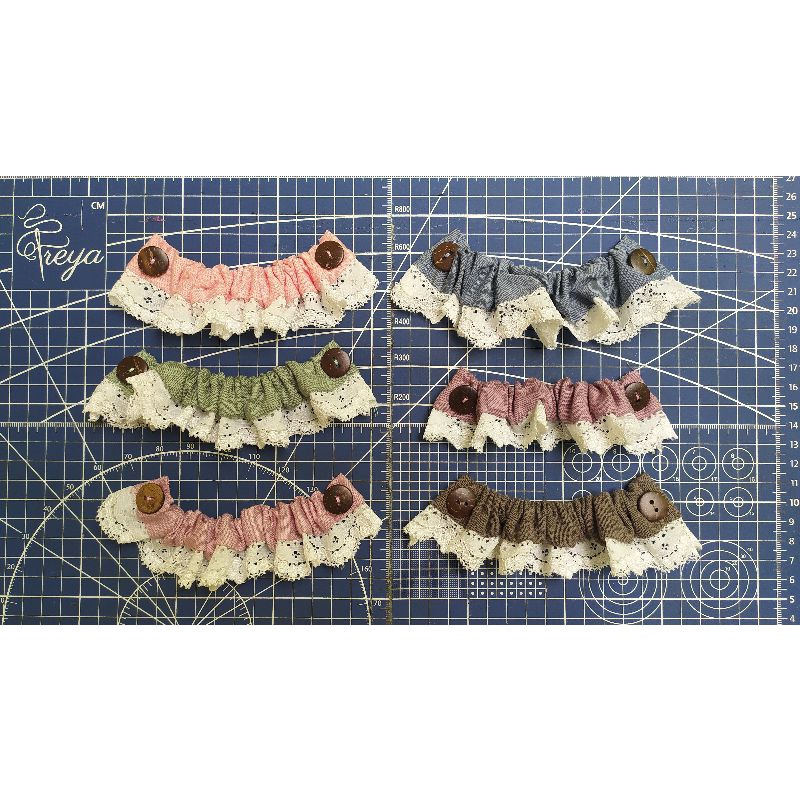 Konektor Masker Renda Shabby Vintage