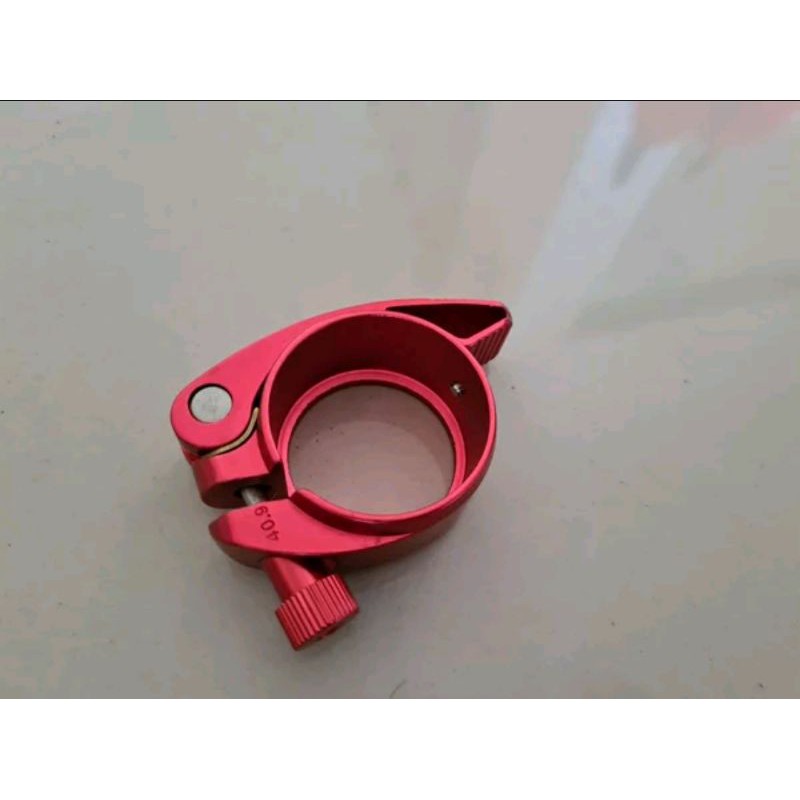 seatclamp minus sepeda lipat seatpost sadel 40,9mm atau 41mm sepeda lipat seat clamp seatpost 40.9 mm 41 mm alloy alumunium