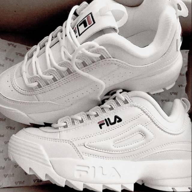 fila shoes with the strap