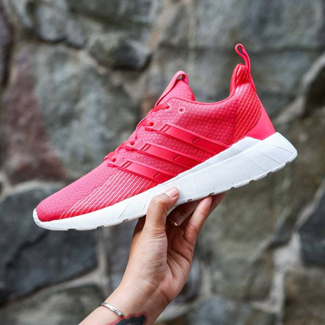 ADIDAS QUESTAR FLOW RED WHITE 