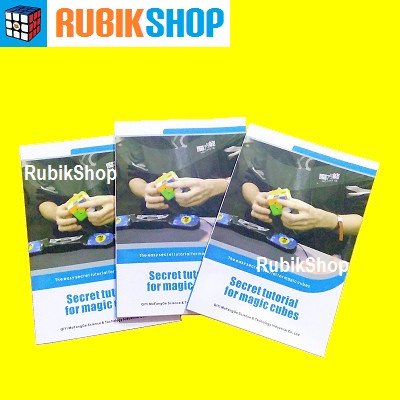 Cuci Gudang Qiyi Secret Tutorial Book / Buku Rumus Rubik Cfop Cross F2L Oll Pll Berkualitas