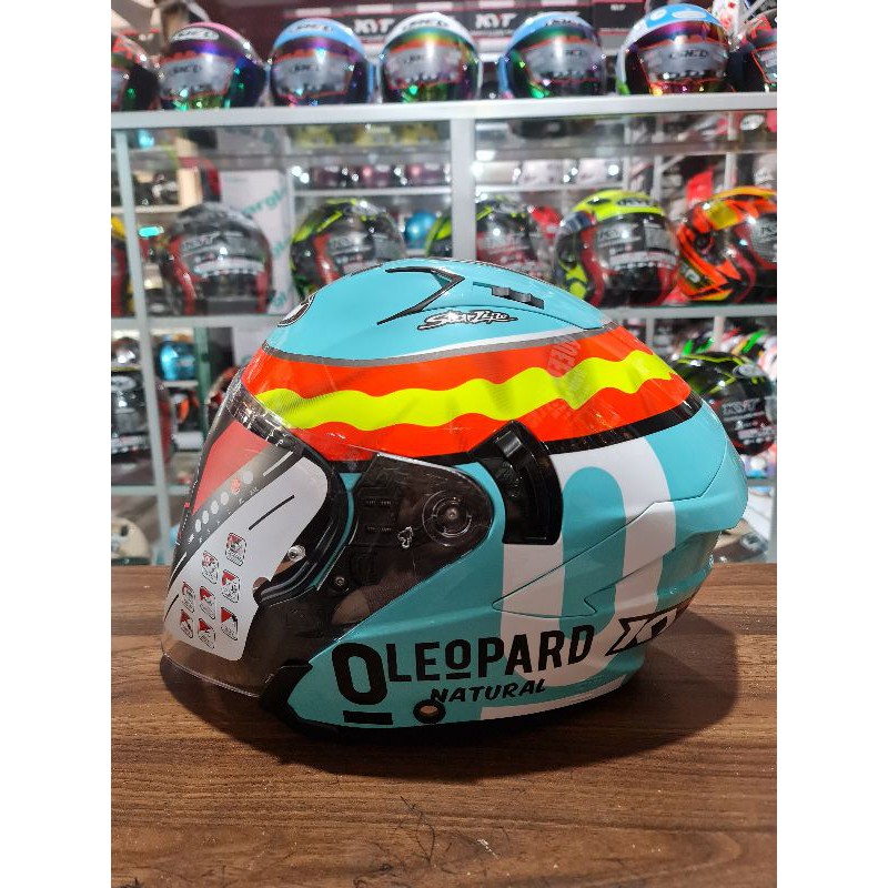 Helm KYT NFJ Jaume masia Leopard