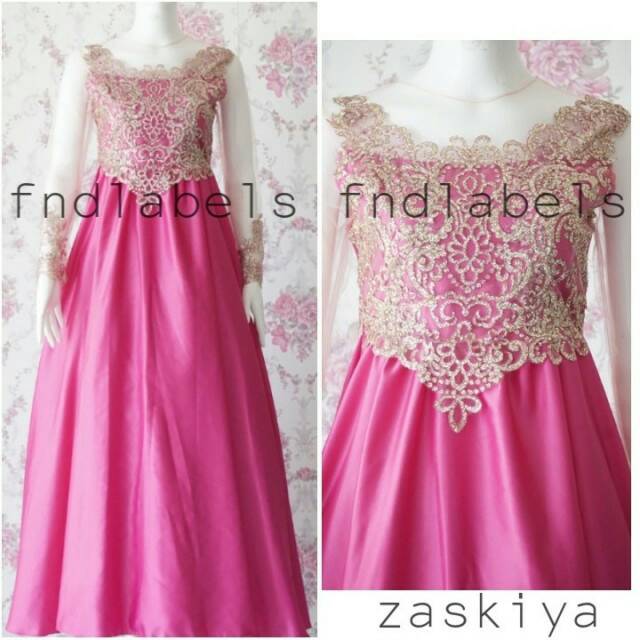 Zaskiya kebaya gaun wisuda pesta party gown natal kondangan fashion show