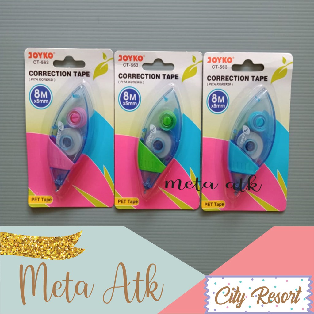 

Correction Tape Pita Koreksi Joyko CT-563