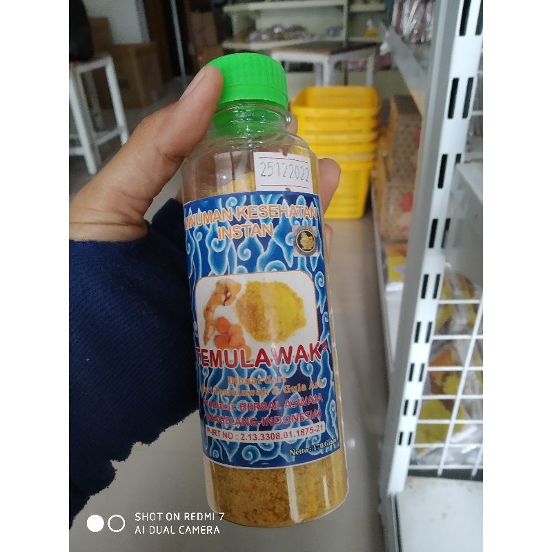 

temulawak instan plus gula 200gr