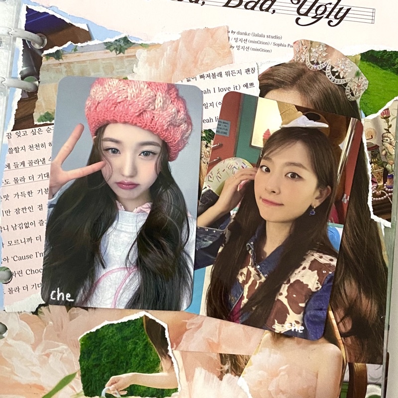 [PAIRING] PC Wonyoung Kirsh Beret pair Passcard SMCU Yeri