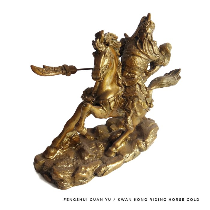 Fengshui Jendral Kwan Kong/Guan Yu/Kuan Kung/ Naik Kuda |Kebijaksanaan