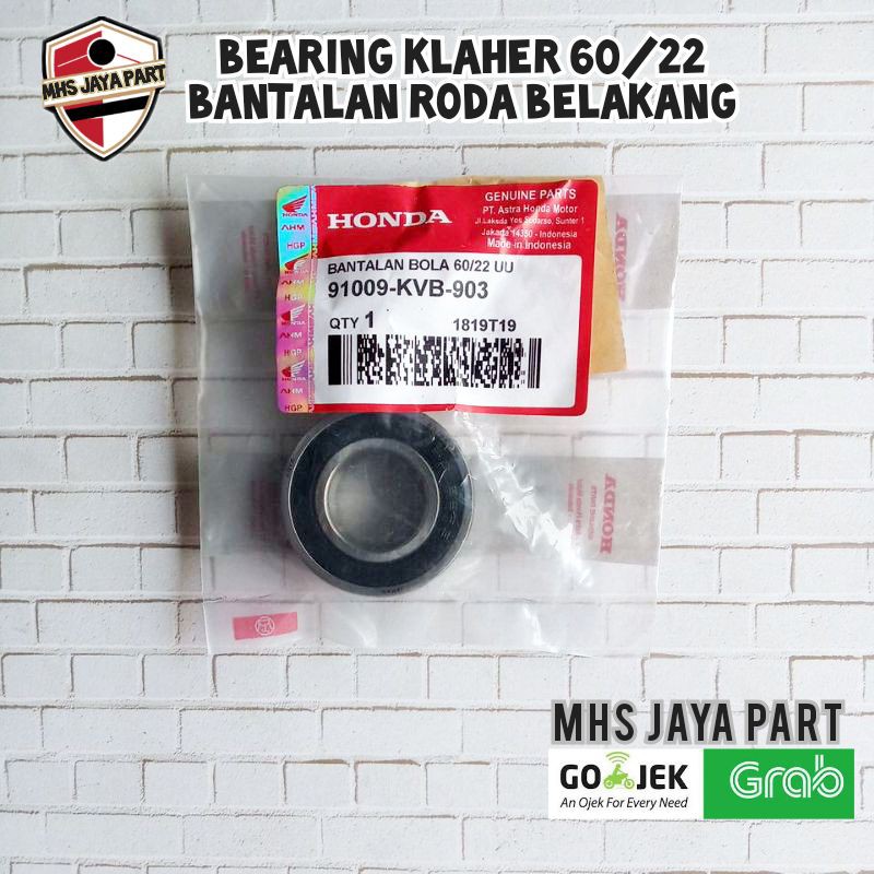 BEARING LAHER 60/22 RODA BELAKANG BEAT VARIO SCOOPY SPACY LAHER 6022