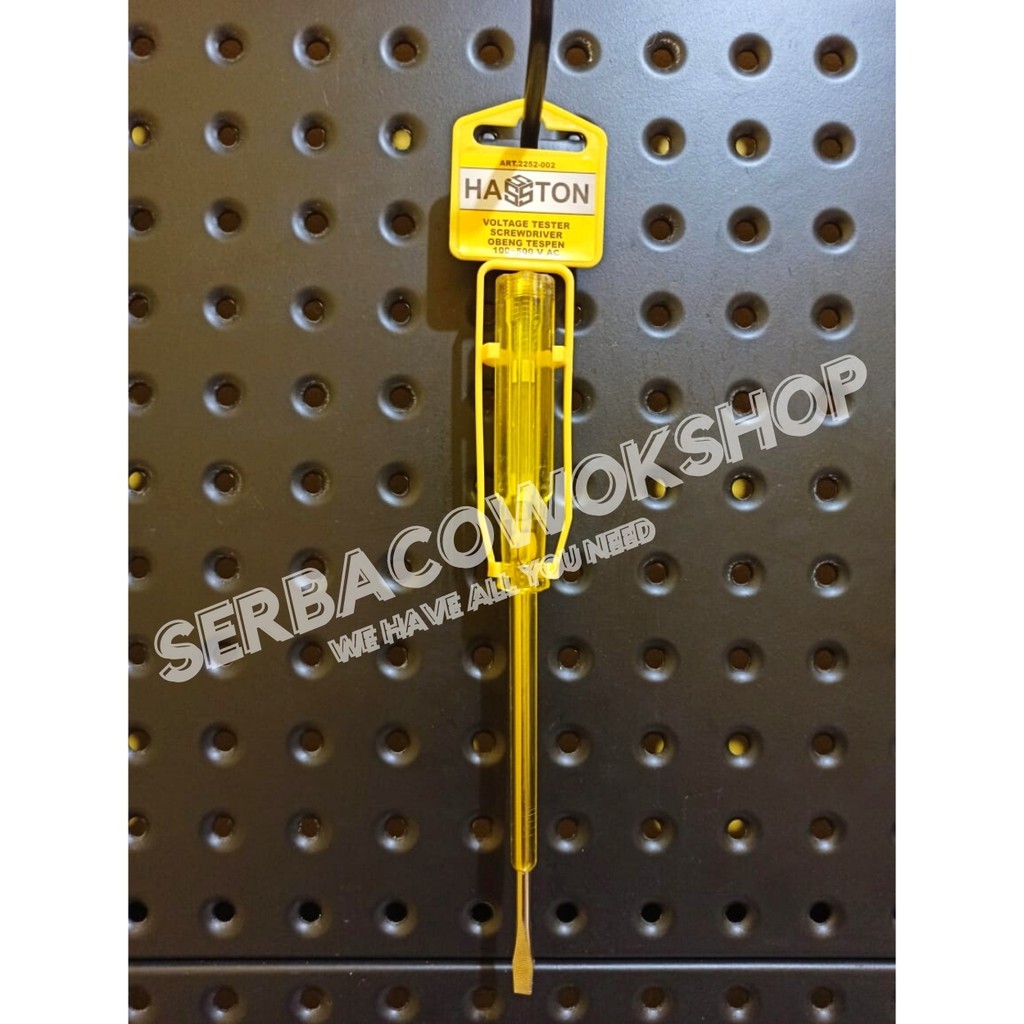 Hasston Obeng Tespen Bening AC 5 Inch Test Pen Tester Prohex Termurah Berkualitas