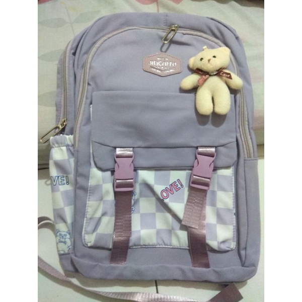 Tas ransel alto tas ransel anak sekolah perempuan SD ,SMP Original-ABG import U