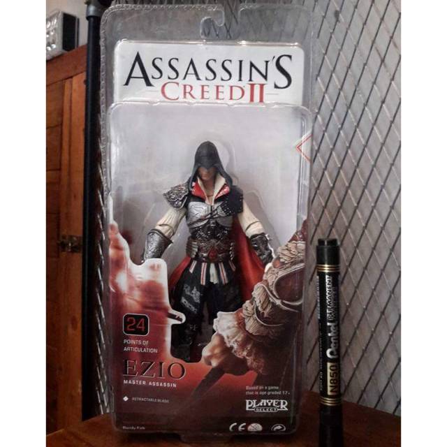 Sale
Mainan action figure
Assassims creed ll
Ezio 24
Player select
Neca
Master assassin
Murah