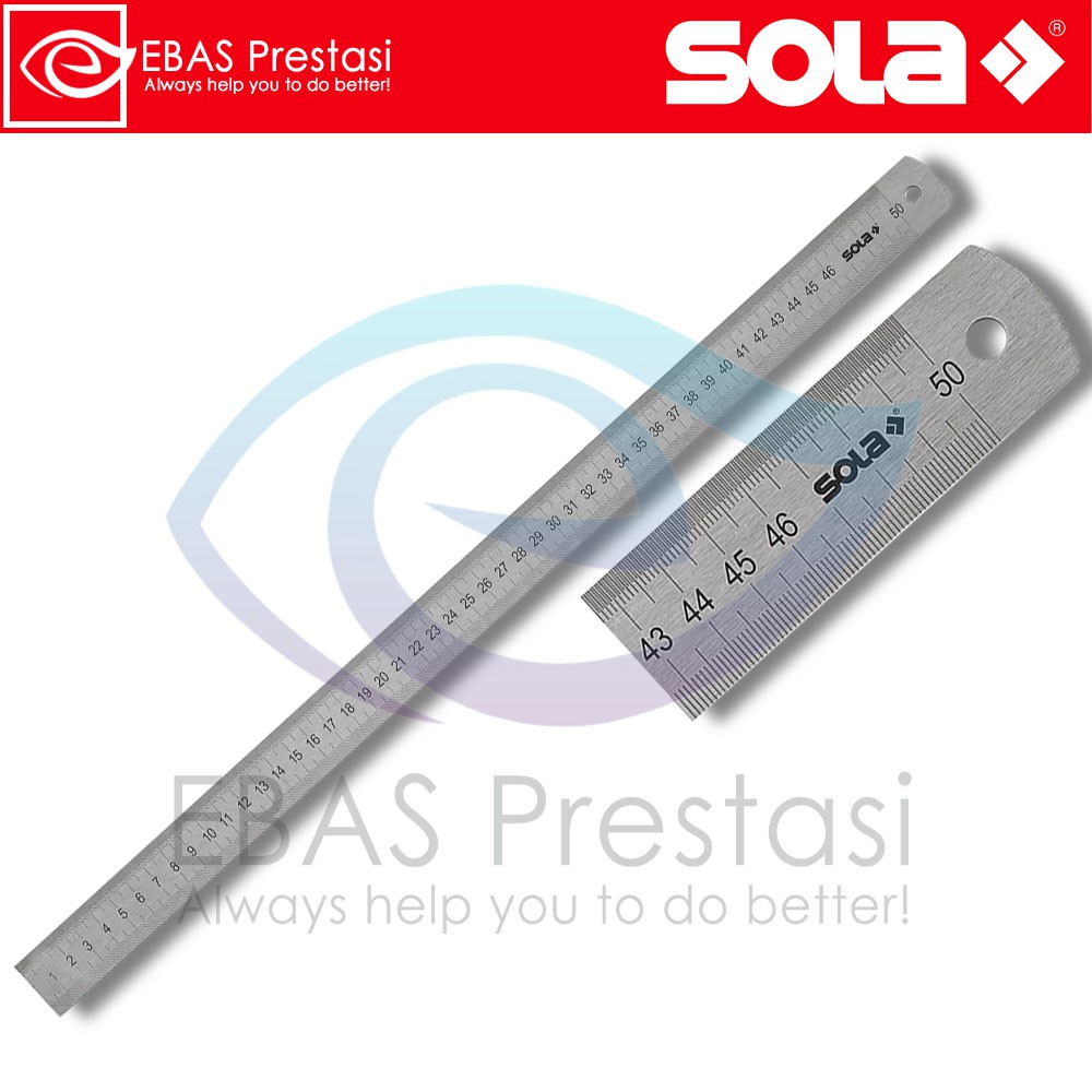 

SOLA LSB 300 - Penggaris Besi 30 cm