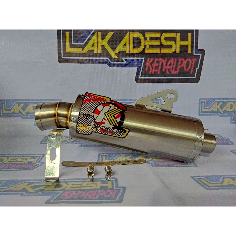 SILENCER (ONLY) KNALPOT KAWAHARA (INLET 38/50) BEAT MIO VARIO AEROX SCOOPY NMAX PCX LEXI ADV DLL