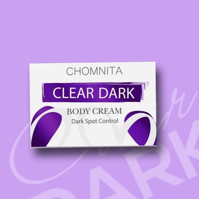 clear dark body cream