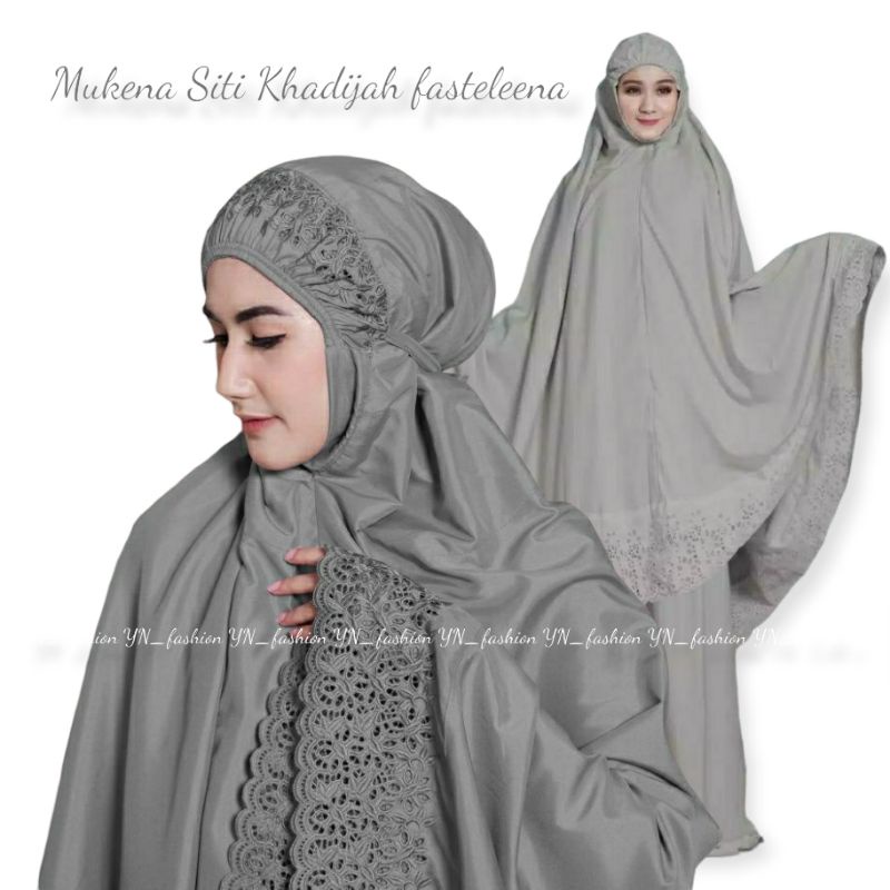 Mukena Siti Khadijah Jumbo |Mukena Khadijah Dewasa |Mukena khadijah Original Premium