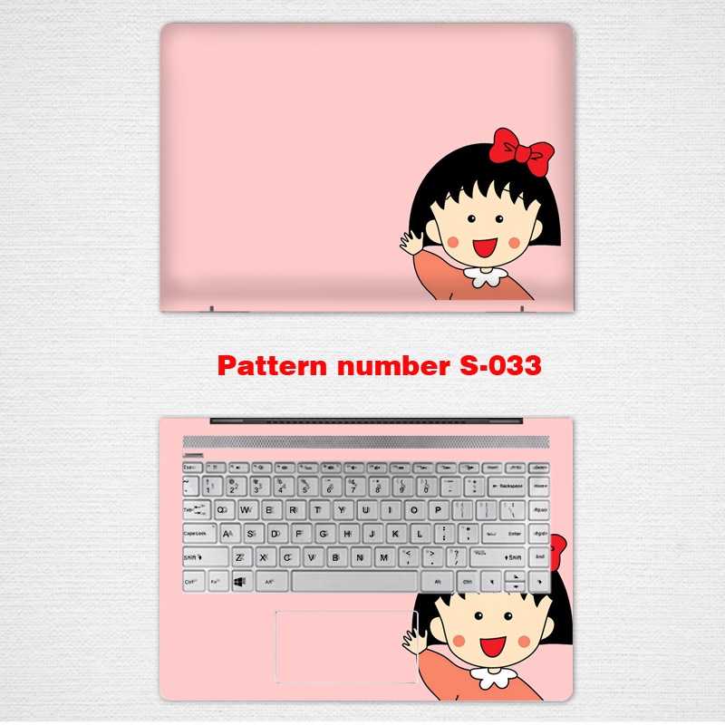 Stiker Skin Vinyl 2 Sisi Motif Kartun Untuk Laptop 11 / 12 / 13 / 14 / 15 / 17 Inch Lenovo R7000P R9000P ideapad 15sITL X221 250kl