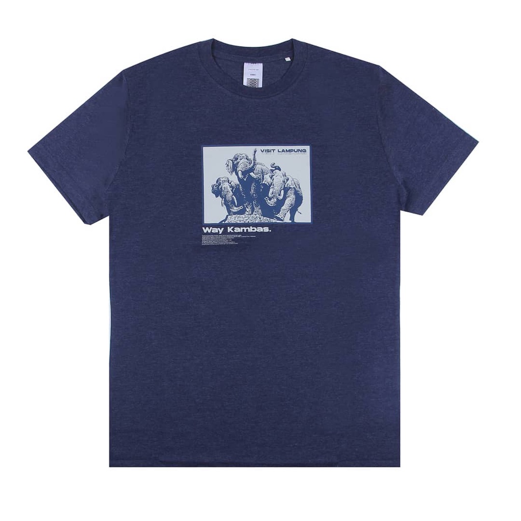 Kaway T-shirt VISIT WK NAVY