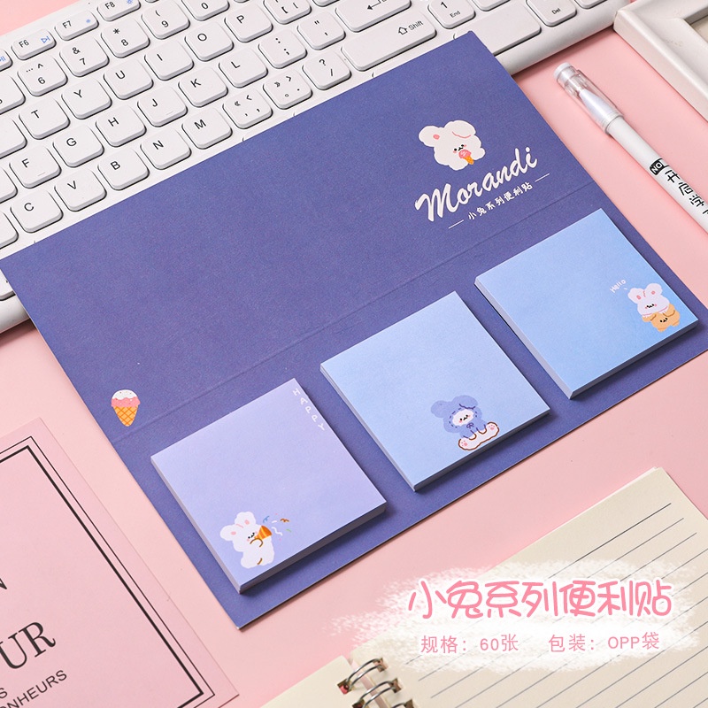 Sticky Notes Set 3 in 1 Wall Note Unik Morandi MB0113-navy